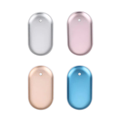 Portable Hand Warmer with 5000mAh Battery and Three Heat Settings