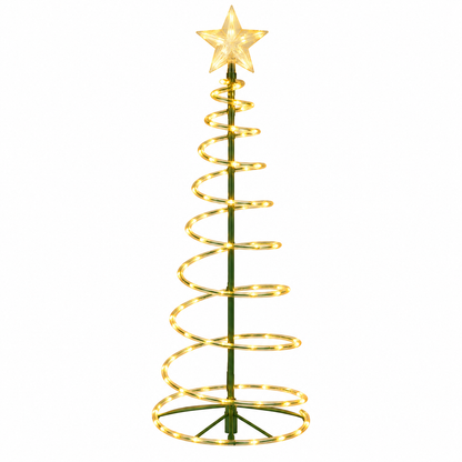 Solar Tree Light with 50 LED Beads and Auto On Lighting Mode