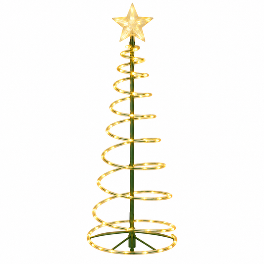Solar Tree Light with 50 LED Beads and Auto On Lighting Mode