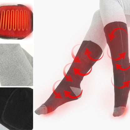 Heated Socks with Adjustable Temperature Levels and 8-Hour Runtime