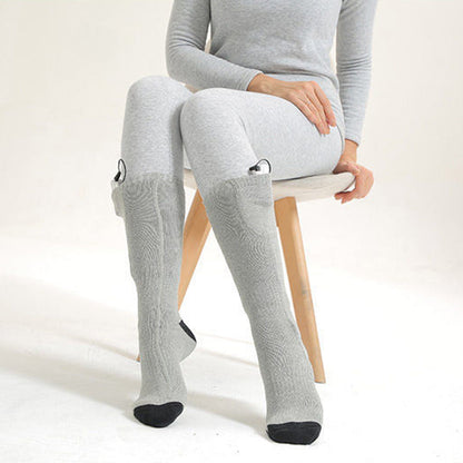 Heated Socks with Adjustable Temperature Levels and 8-Hour Runtime