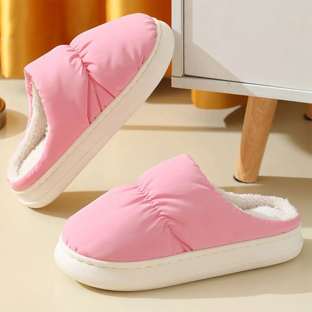Heated Slippers with Detachable Power Cord and Nonslip Sole, Unisex