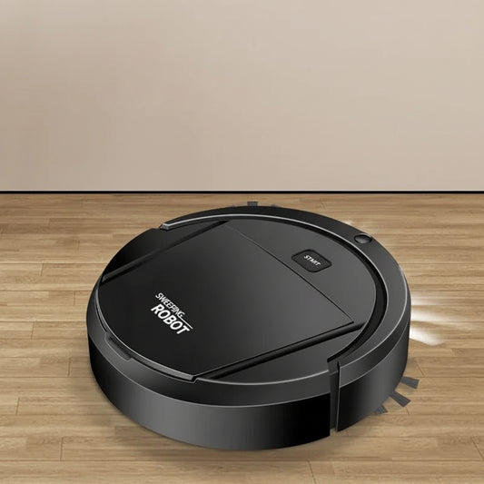 Robot Vacuum Cleaner with Quiet Operation and Fine Particle Filtration for Hard Floors