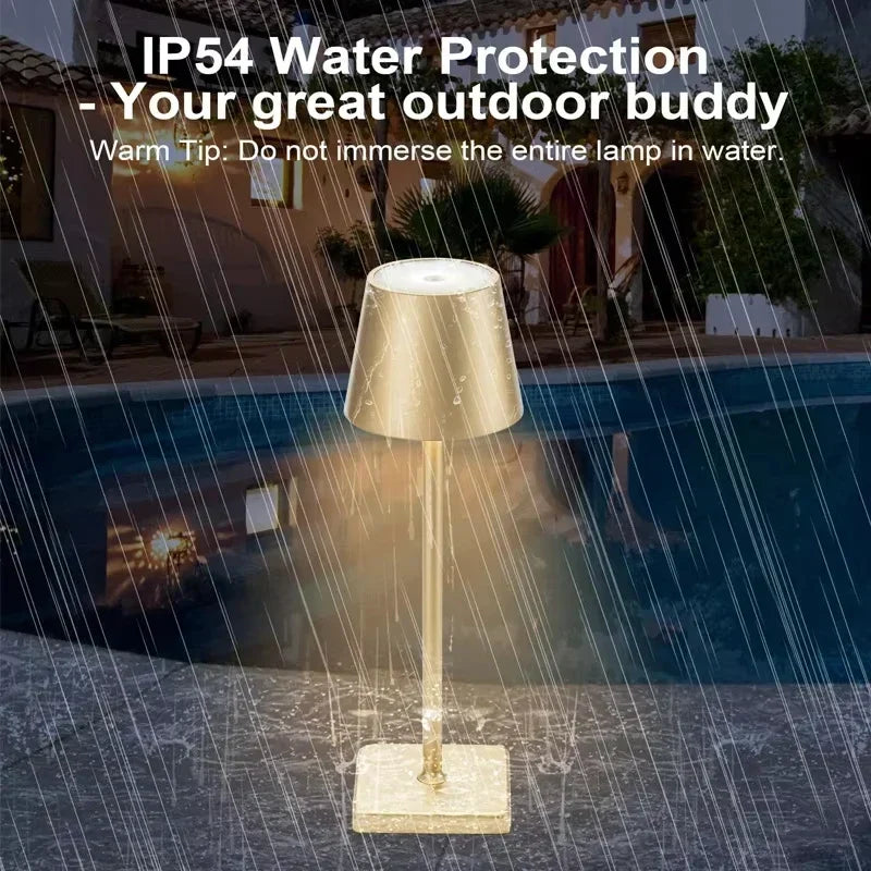 LED Desk Lamp with 3 Color Temperatures and Flexible Neck, Touch Control
