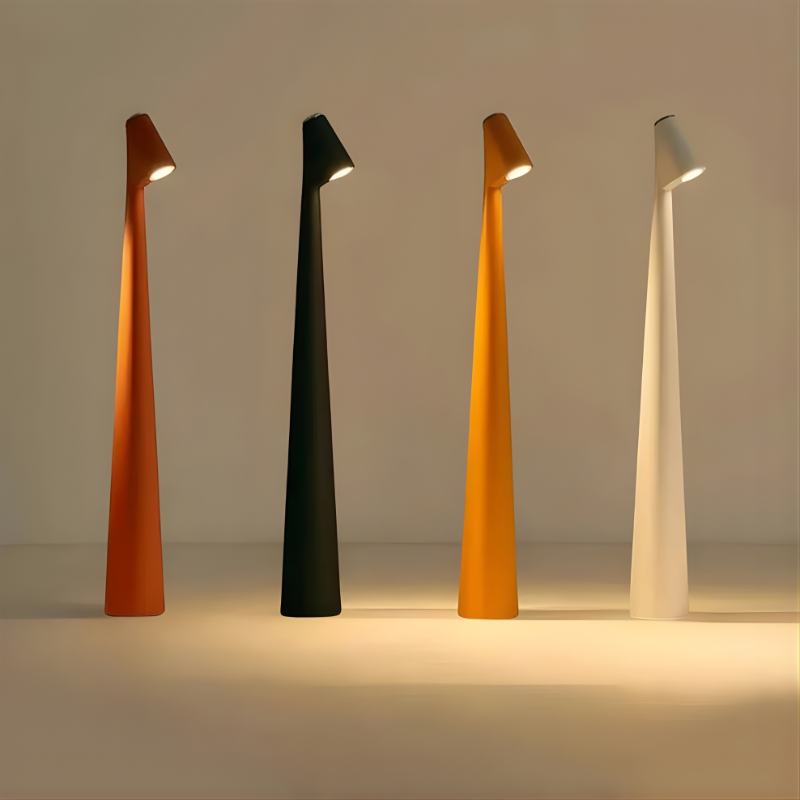 Rechargeable Table Lamp with Touch Control and Adjustable Color Temperature, Three Brightness Levels
