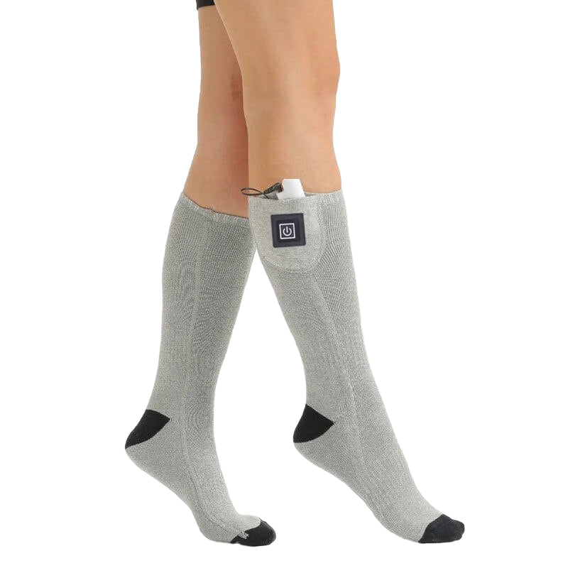 Heated Socks with Adjustable Temperature Levels and 8-Hour Runtime