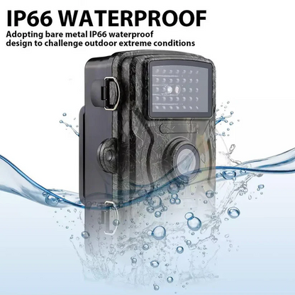 Trail Camera with 16MP Photos and 1080P Video, 38 No-Glow Infrared LEDs