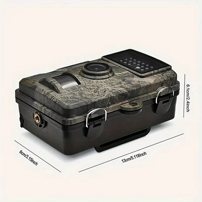 Trail Camera with 16MP Photos and 1080P Video, 38 No-Glow Infrared LEDs