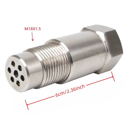 Car CEL Fix O2 Sensor, Check Engine Light Eliminator Adapter with Mini CAT, Set of 2