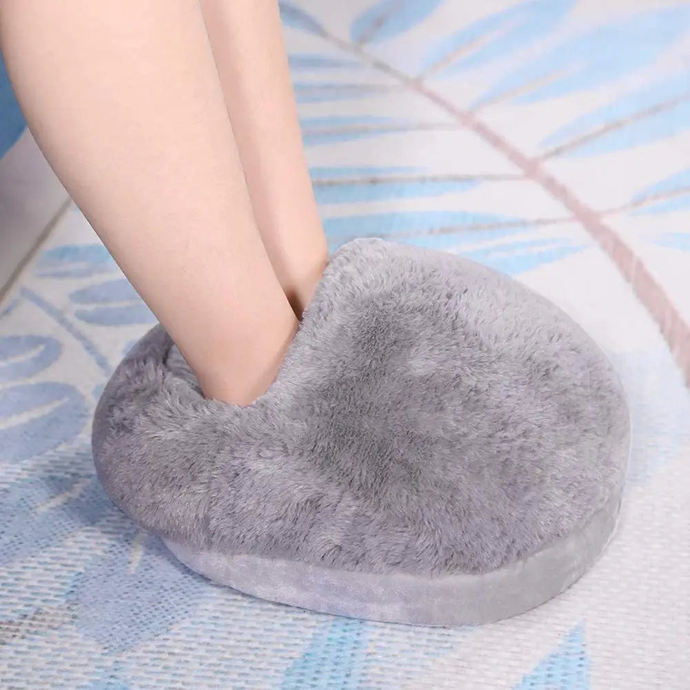 Dual Foot Warmer with USB Connection and Washable Flannel Cover