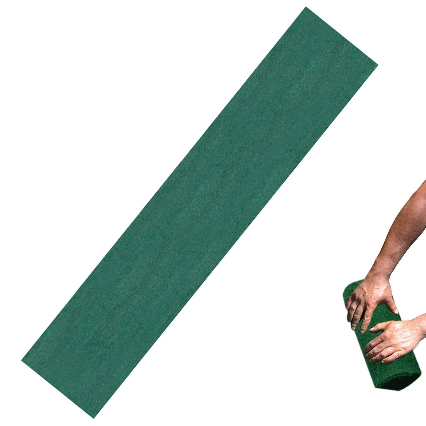 Grass Seed Mat with Pre-Embedded Seeds and Micro Fertilizer, Biodegradable