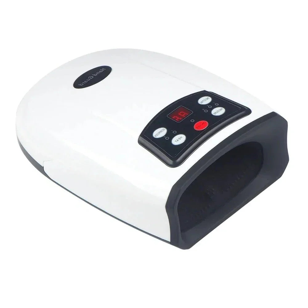 Hand Compression Massager with Battery and Plug-In Power, Universal Voltage