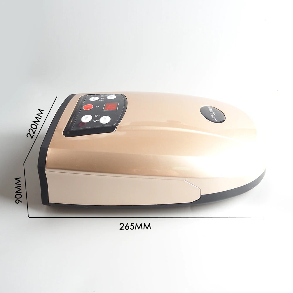 Hand Compression Massager with Battery and Plug-In Power, Universal Voltage