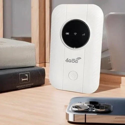 Portable WiFi Router with 150 Mbps and Multi-Device Support for Travel