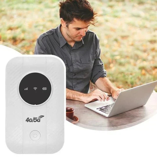 Portable WiFi Router with 150 Mbps and Multi-Device Support for Travel