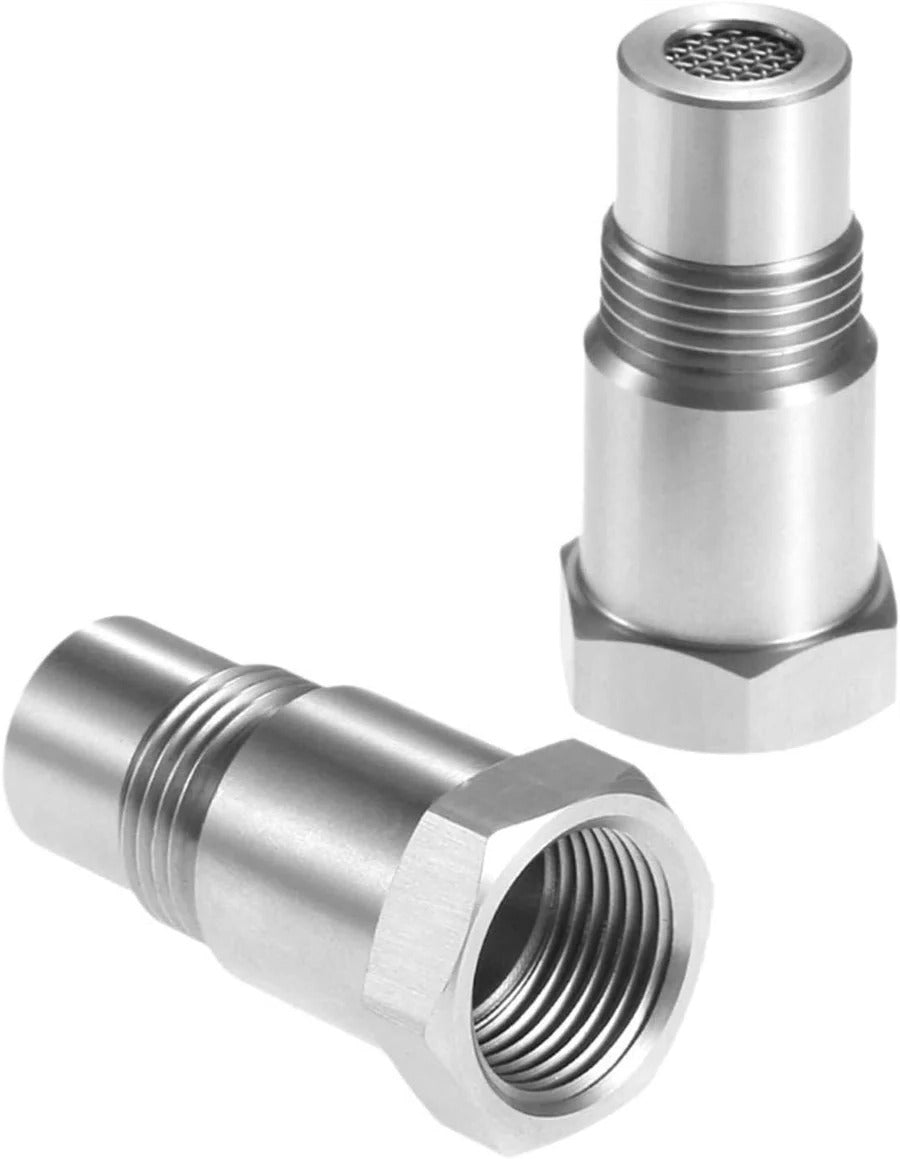Car CEL Fix O2 Sensor, Check Engine Light Eliminator Adapter with Mini CAT, Set of 2