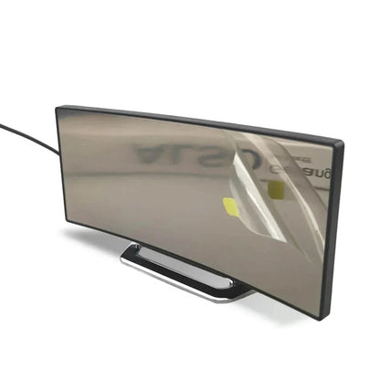 Curved LED Digital Clock with Adjustable Brightness
