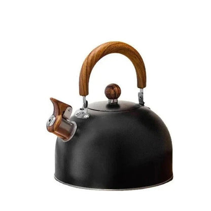 Stovetop Kettle with Automatic Whistle Alert and Flat Base for All Cooktops
