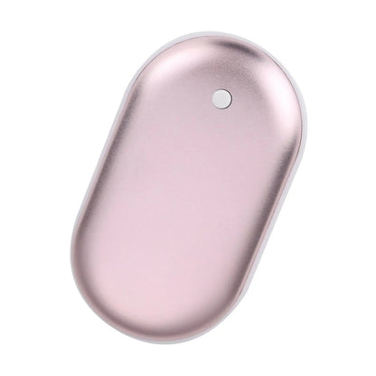 Portable Hand Warmer with 5000mAh Battery and Three Heat Settings