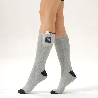 Heated Socks with Adjustable Temperature Levels and 8-Hour Runtime