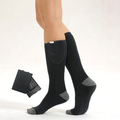 Heated Socks with Adjustable Temperature Levels and 8-Hour Runtime
