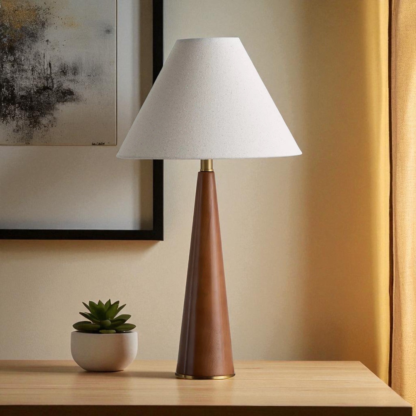 Blio Wooden Table Lamp