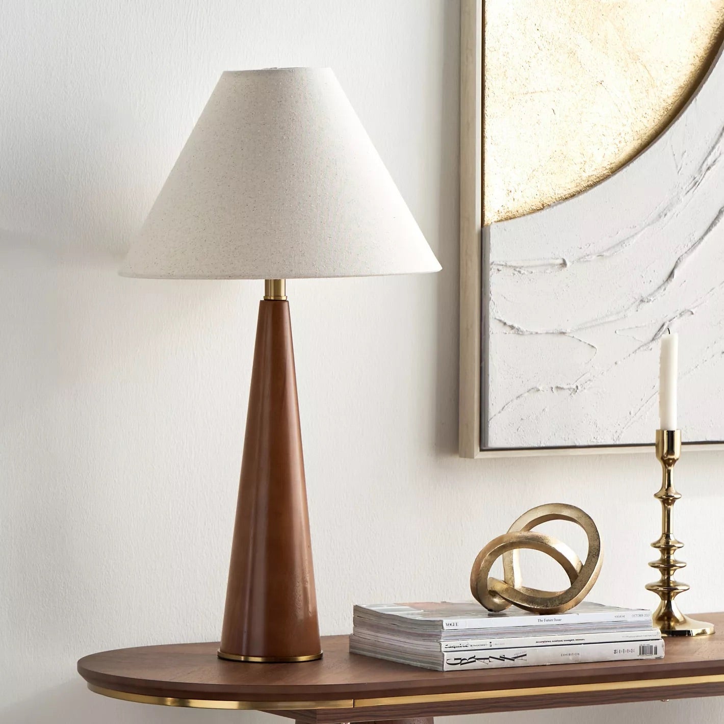 Blio Wooden Table Lamp
