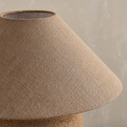 Veylo Brown Ceramic Table Lamp