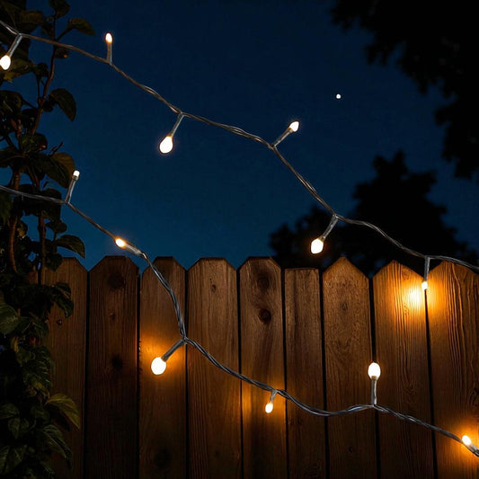 Wino Ambient Warm LED String Lights for Yard, 9.5ft