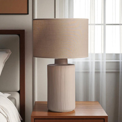 Yuna Ceramic Creamy Table Lamp