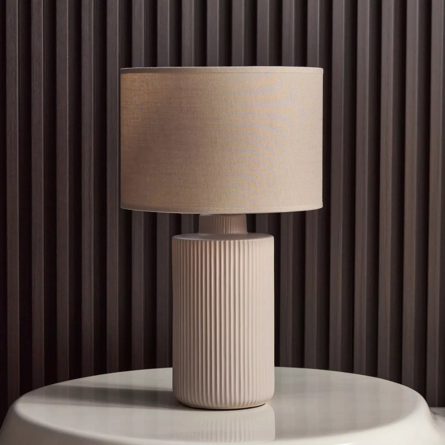 Yuna Ceramic Creamy Table Lamp