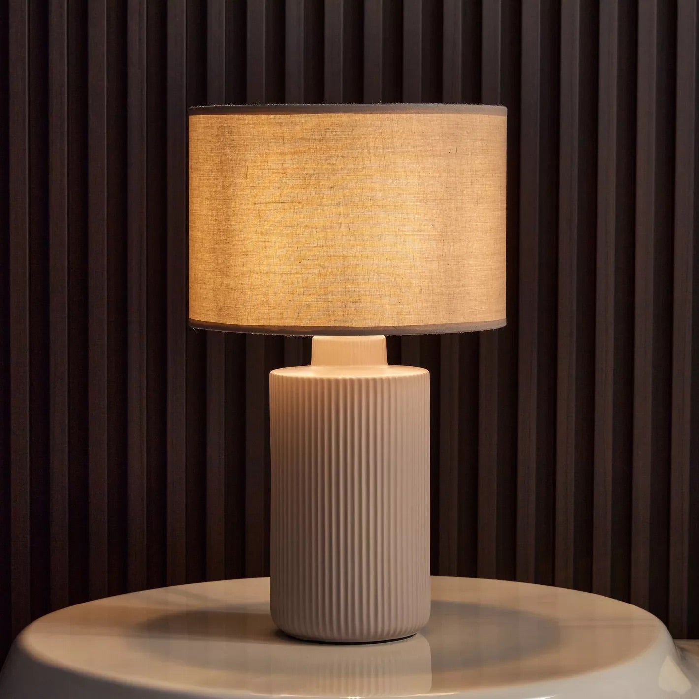 Yuna Ceramic Creamy Table Lamp