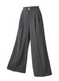 Women's High-Waist Wide-Leg Pants