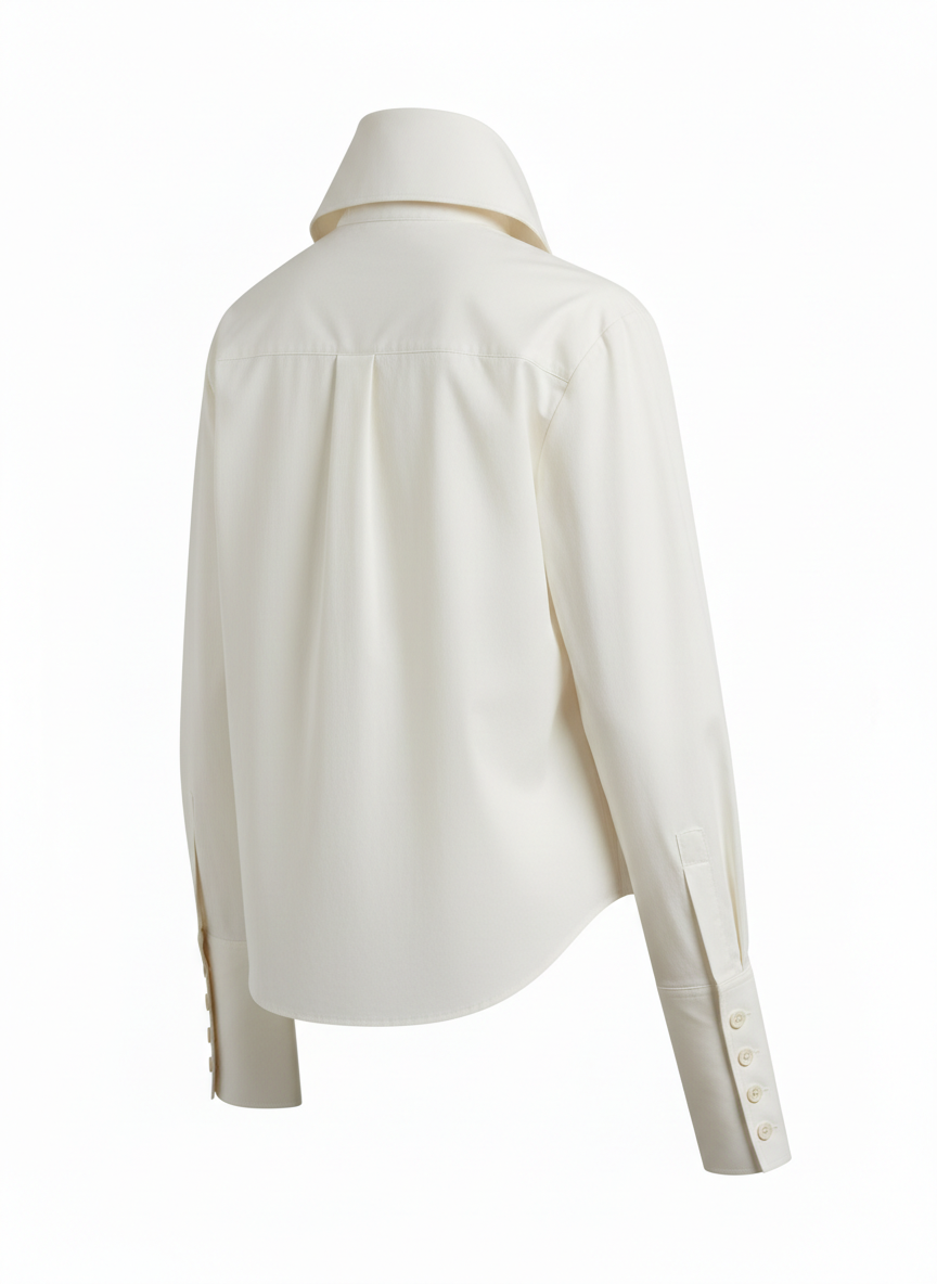 Women's Structured Poplin Top